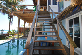 beach house in cabarete right in front of the beach