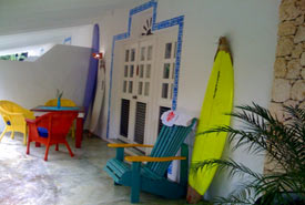 kitecamp studio, view from the terrace